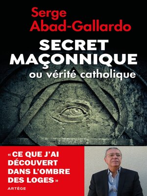 cover image of Secret maçonnique ou vérité catholique